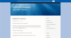Desktop Screenshot of eurovita-feinkost.de
